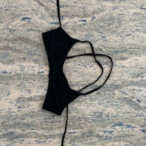 Athleta bathsuit black top